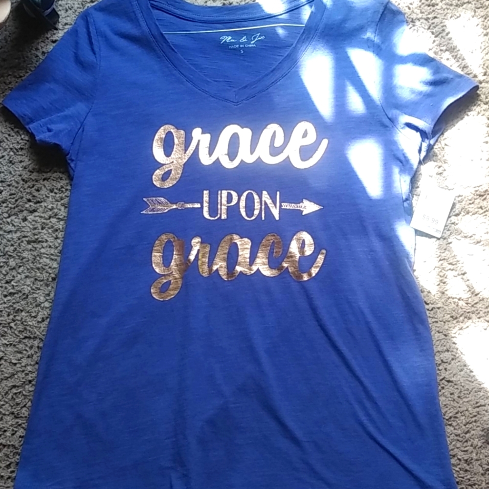 Purple and rose gold shirt